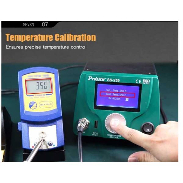 Pro'sKit SS-259B  LCD Smart Soldering Station