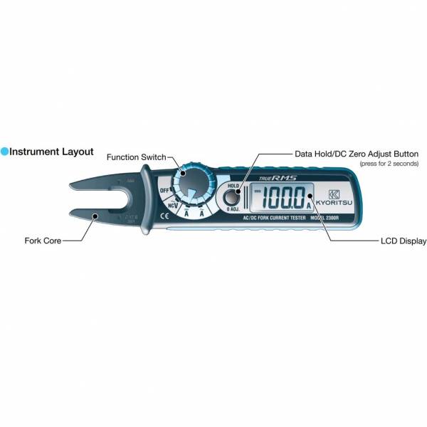 AC/DC Digital Clamp Meter
