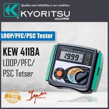 Kyoritsu 4118A  LOOP/PFC/PSC Testers