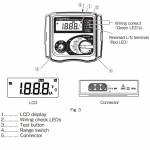 LOOP/PSC/RCD Tester