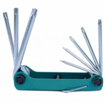 Pro'sKit 8PK-021L - 8Pcs Folding Star Key Set /Tamper-proof security fasteners Pro'sKit 8PK-021L - 8Pcs Folding Star Key Set /Tamper-proof security fasteners