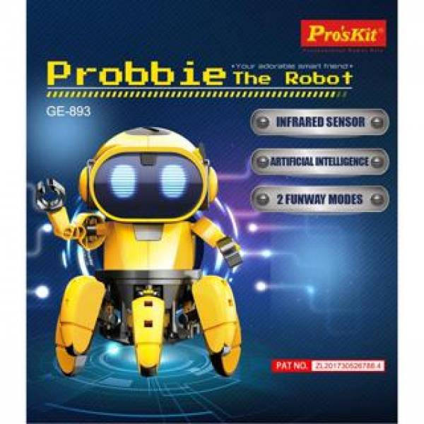 PRO'SKIT GE-893 【Science kit】Probbie the robot
