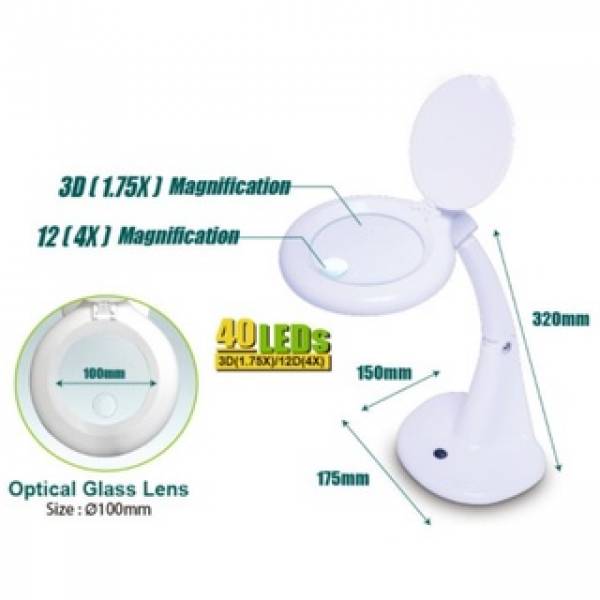 Magnifier & Lamp