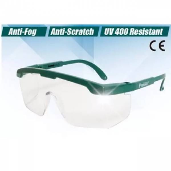 Pro'sKit MS-710 Anti-Fog UV Protective Glasses