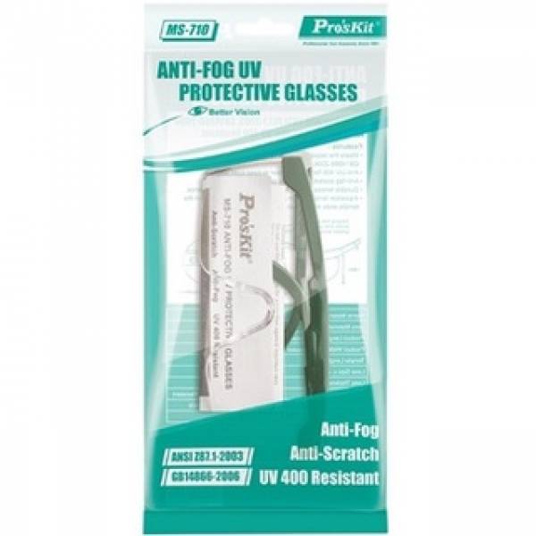 Pro'sKit MS-710 Anti-Fog UV Protective Glasses