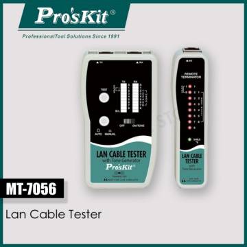 Pro'sKit MT-7056 LAN Cable Tester for testing RJ45/RJ11/RJ12/BNC Cable Tone generator